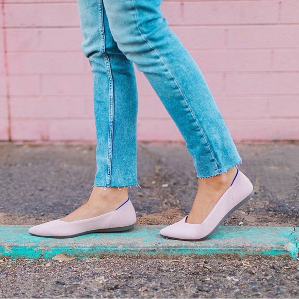 Rothy's The Point Blush With Tortoise Shell Sole - image 2